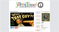 Desktop Screenshot of itsjerrytime.com