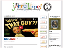 Tablet Screenshot of itsjerrytime.com